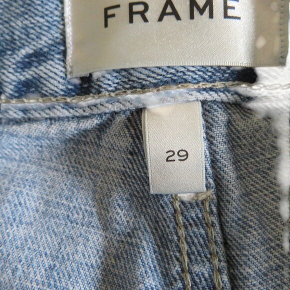 FRAME The Skater Bermuda Shorts (Irvington) Size 29, Pre-owned (Good Condition) - Picture 11 of 13
